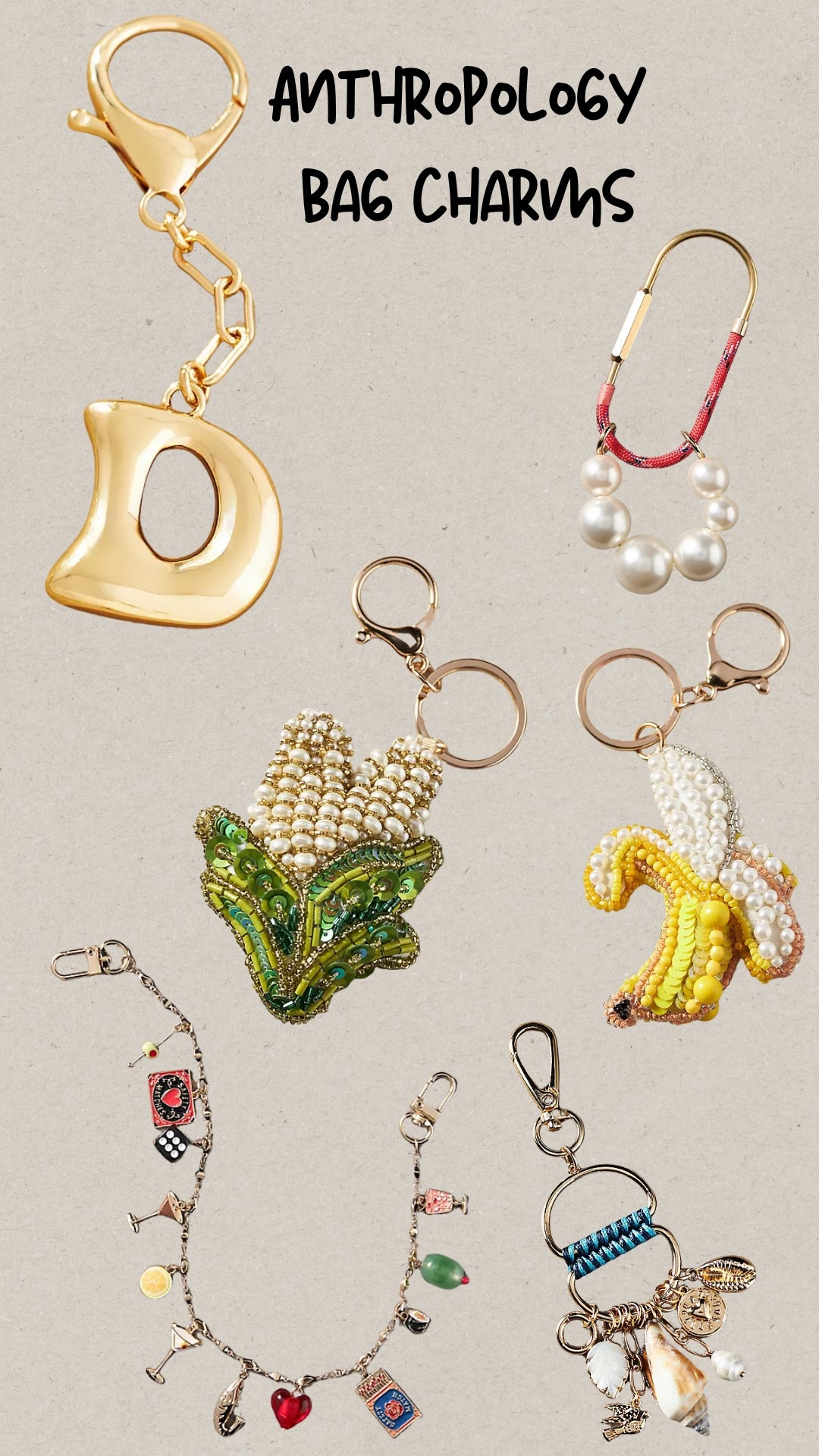 Anthro Bag Charms!

#LTKFindsUnder50 #LTKSaleAlert #LTKStyleTip