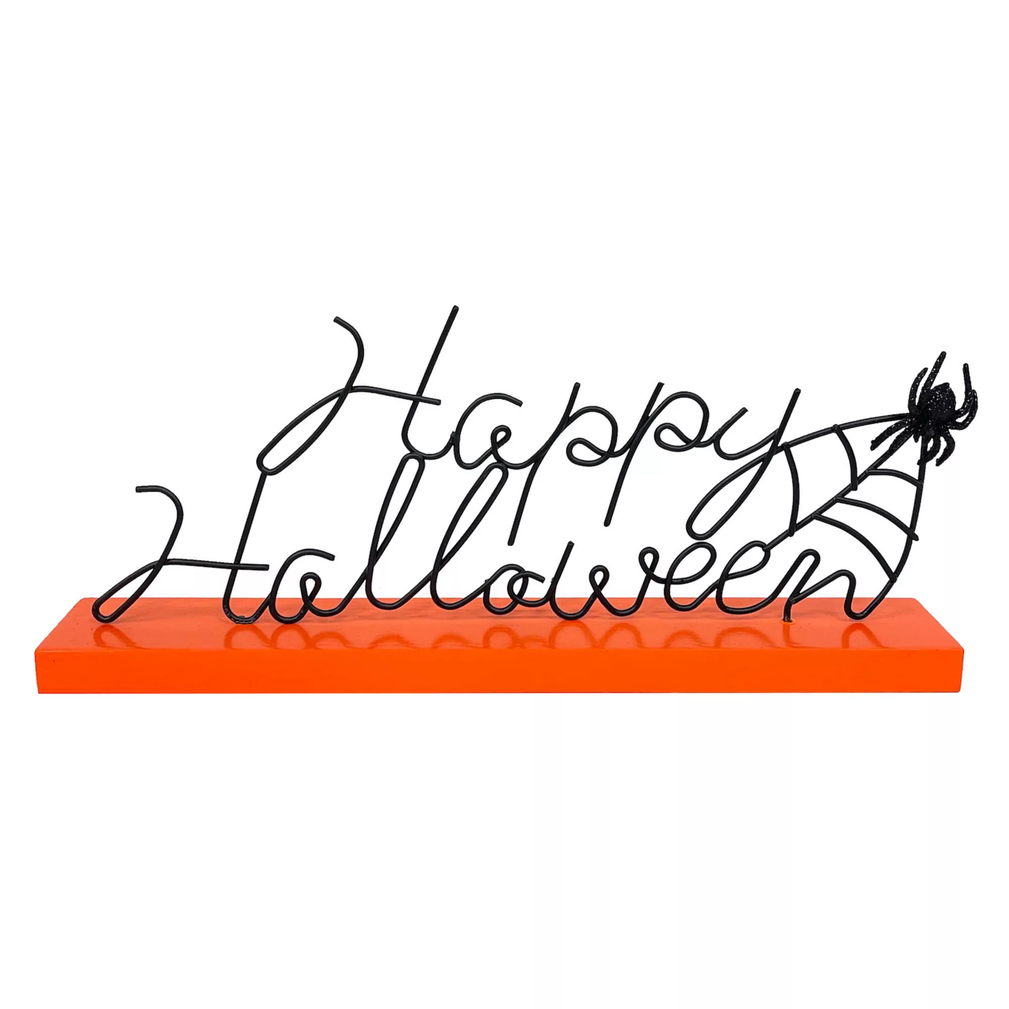 Celebrate Together™ Halloween Metal Happy Halloween Sentiment Table Decor | Kohl's