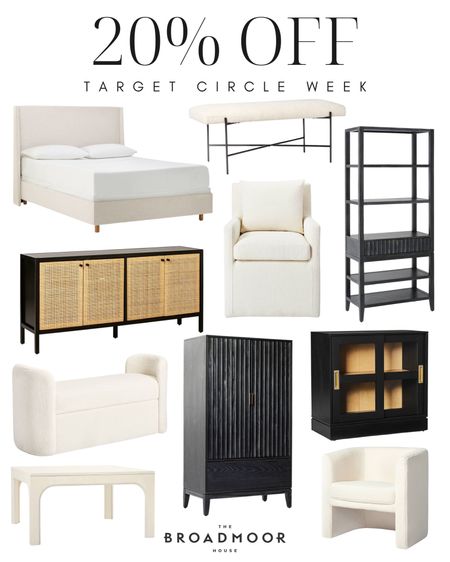20% off select studio McGee pieces for target circle week!


Target, target home, target find, look for less, furniture , bedroom, living room, coffee table, console, bookcase, accent chair, arm chair

#LTKstyletip #LTKsalealert #LTKhome