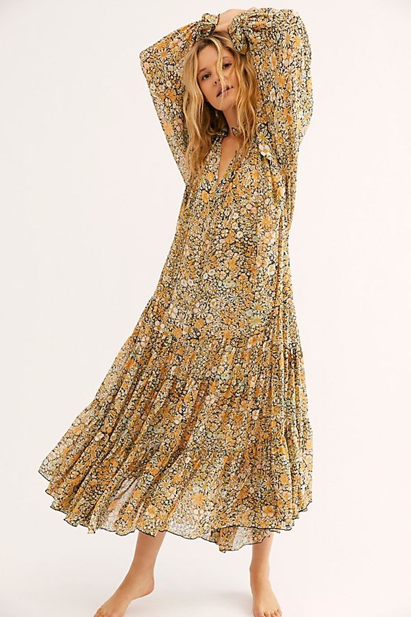 Feeling Groovy Maxi Dress | Free People (Global - UK&FR Excluded)
