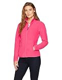 Amazon Essentials Women's Classic Fit Long-Sleeve Full-Zip Polar Soft Fleece Jacket, Dark Pink, Smal | Amazon (US)