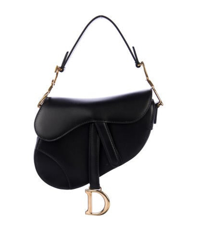 Christian Dior 2018 Mini Saddle Bag Black Christian Dior 2018 Mini Saddle Bag | The RealReal