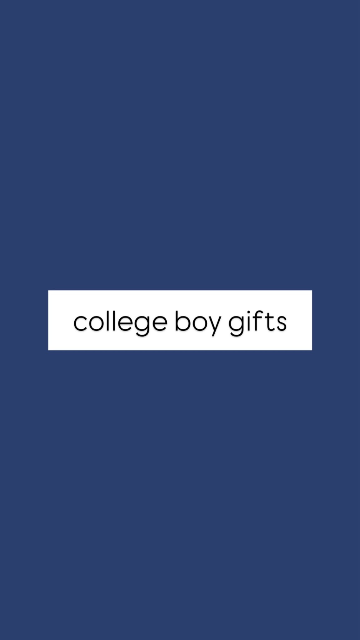 College boy gift ideas 

#LTKGiftGuide #LTKFindsUnder50 #LTKFindsUnder100
