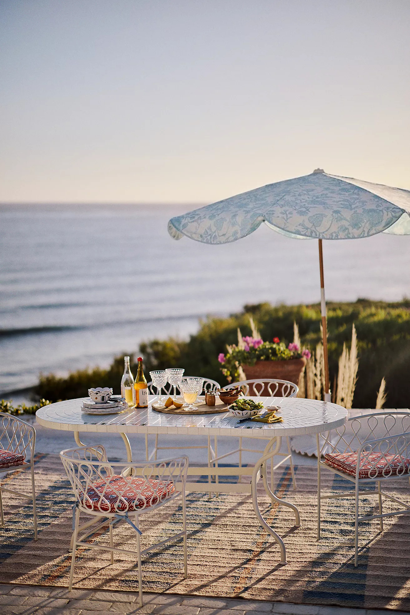 Business & Pleasure Co. The Amalfi Beach Umbrella | Anthropologie (US)