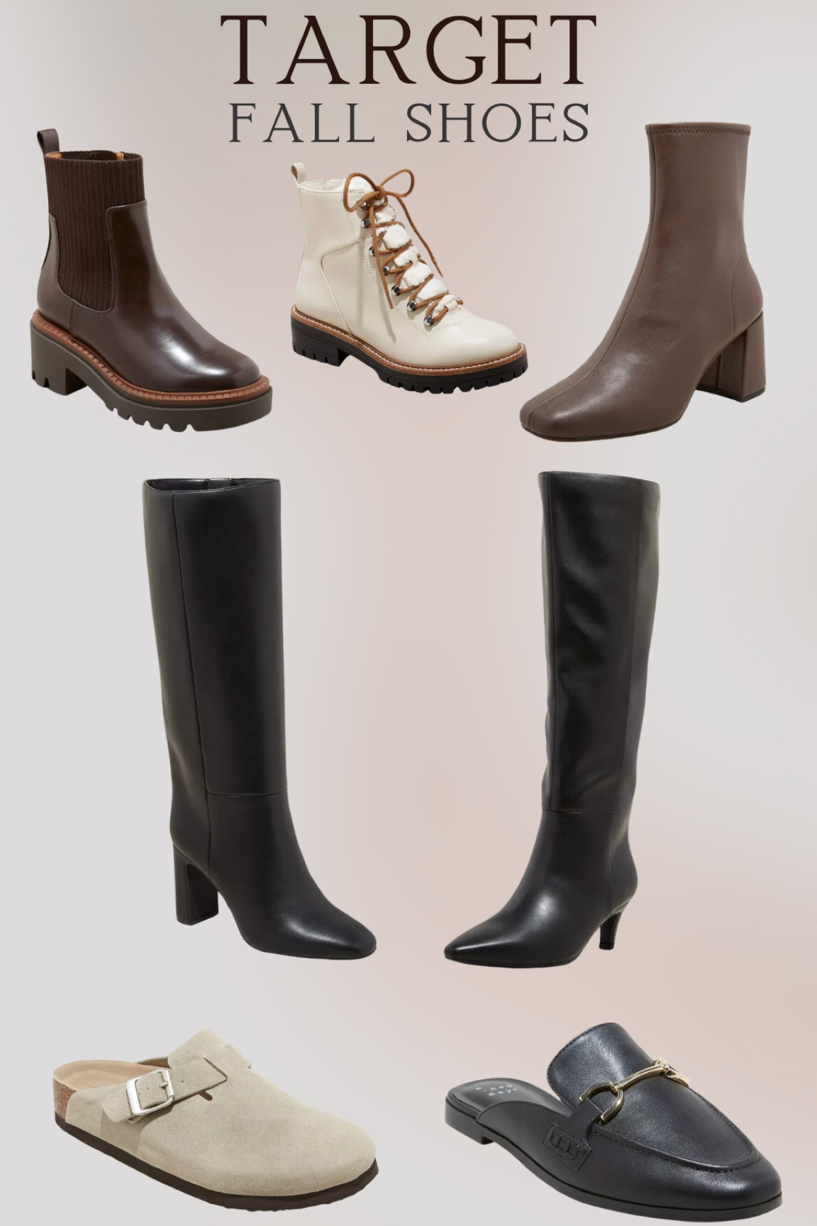 Obsessed with these fall shoes from Target. So stylish and affordable. 

#LTKStyleTip #LTKShoeCrush