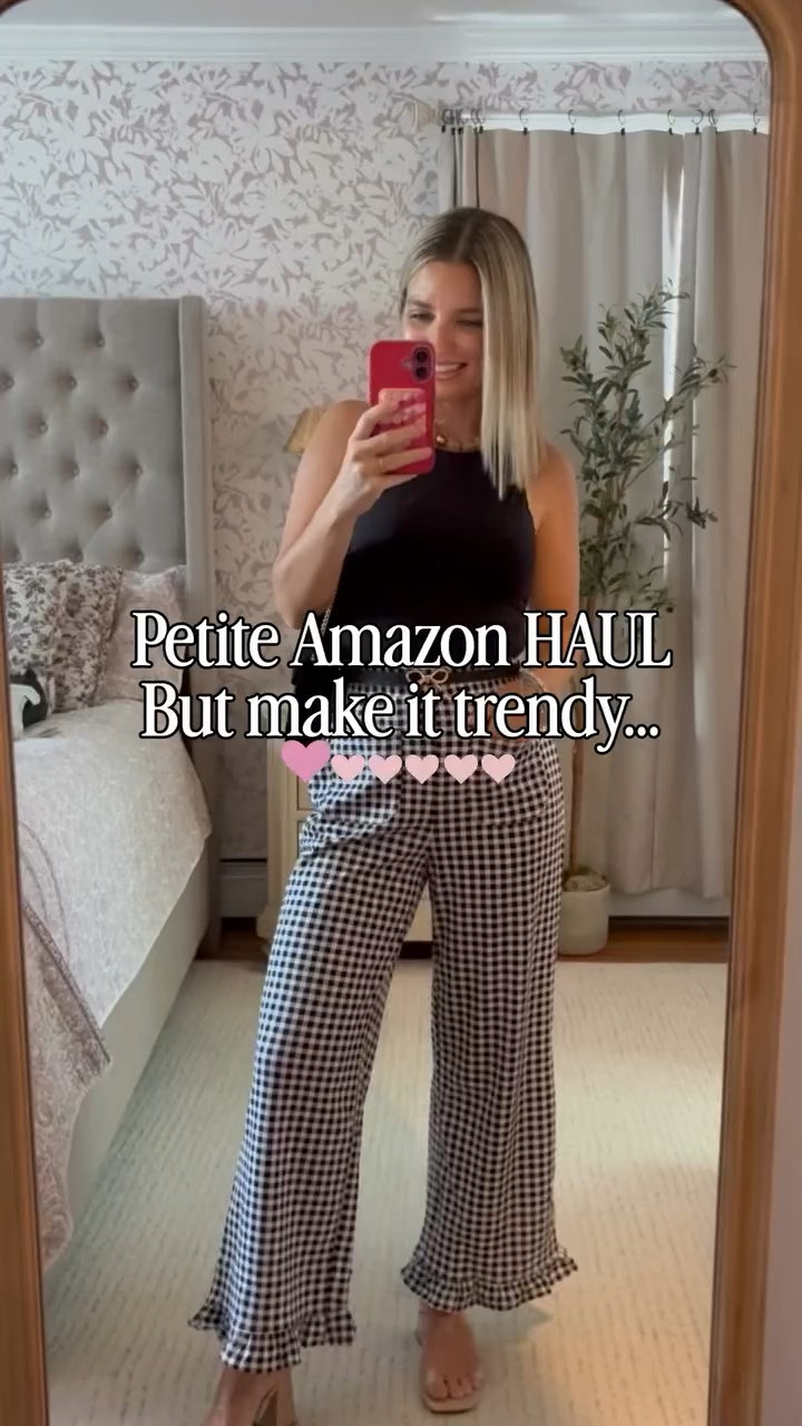 Comment HAUL for a 🔗 to everything! ✨ 

#petitestyle #petitetips #petitehacks #styletips #stylehacks outfifinspo summertime trendy whattowear grwn pants petite friendly cute comfy trendy