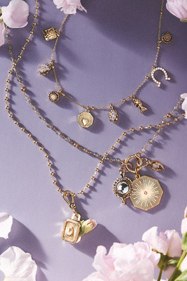 Shades of Sea Layered Necklaces: Delicate Charm Edition | Anthropologie (US)
