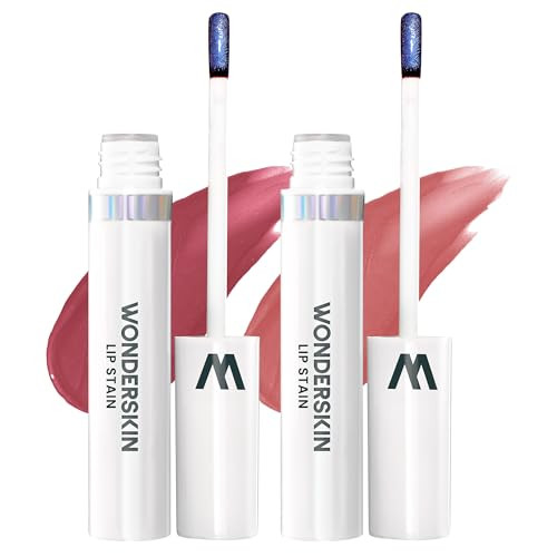 Wonderskin Wonder Blading Lip Stain Peel Off Masque - Long Lasting, Waterproof and Transfer Proof Pink Lip Tint, Matte Finish Peel Off Makeup (Charming + Whimsical Masque) | Amazon (US)