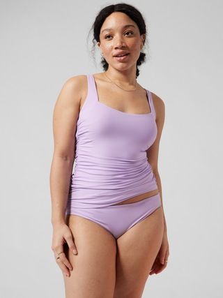 Square Neck Bra Cup Tankini | Athleta