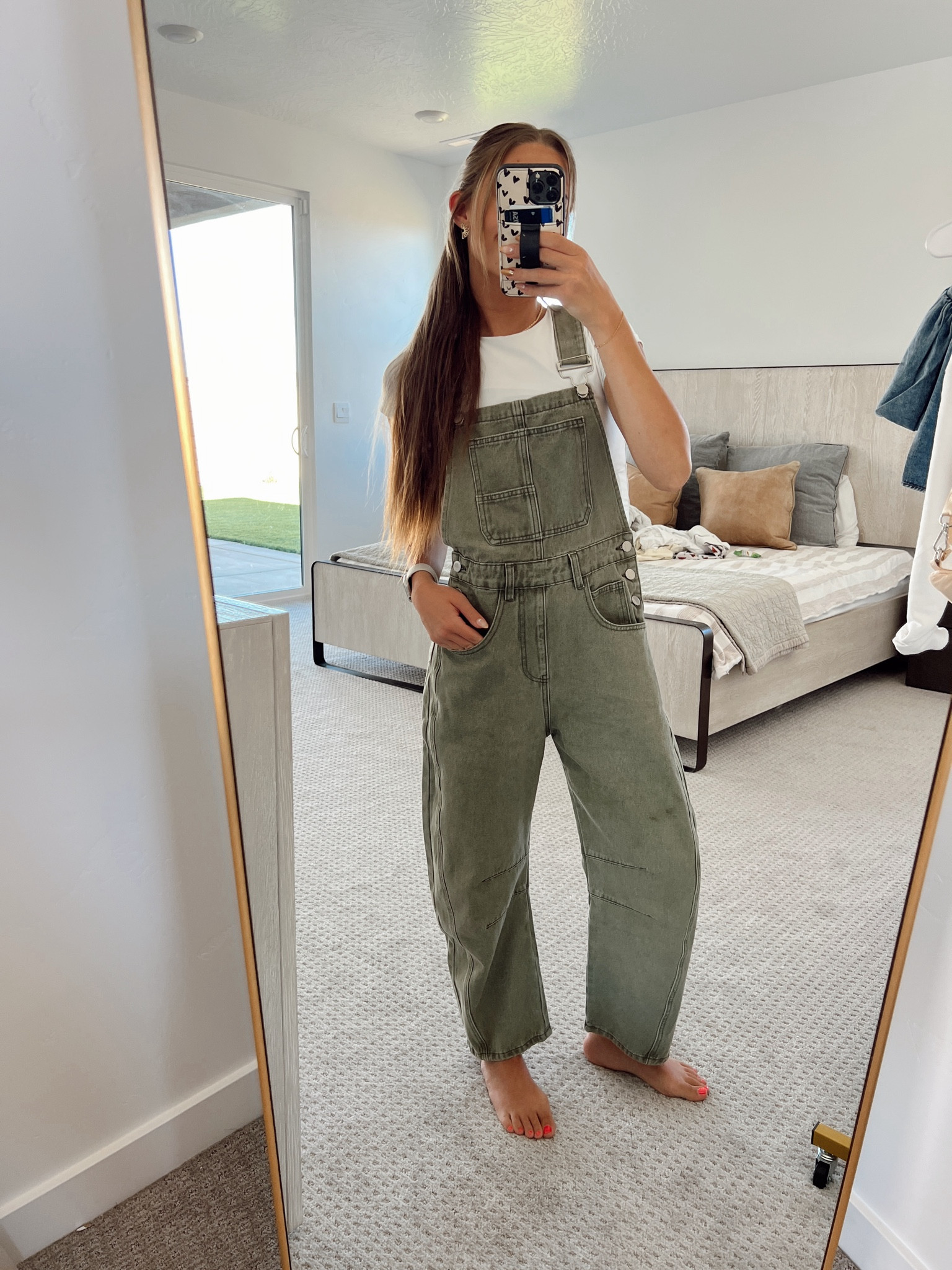 Barrel Overalls are a must this season! 