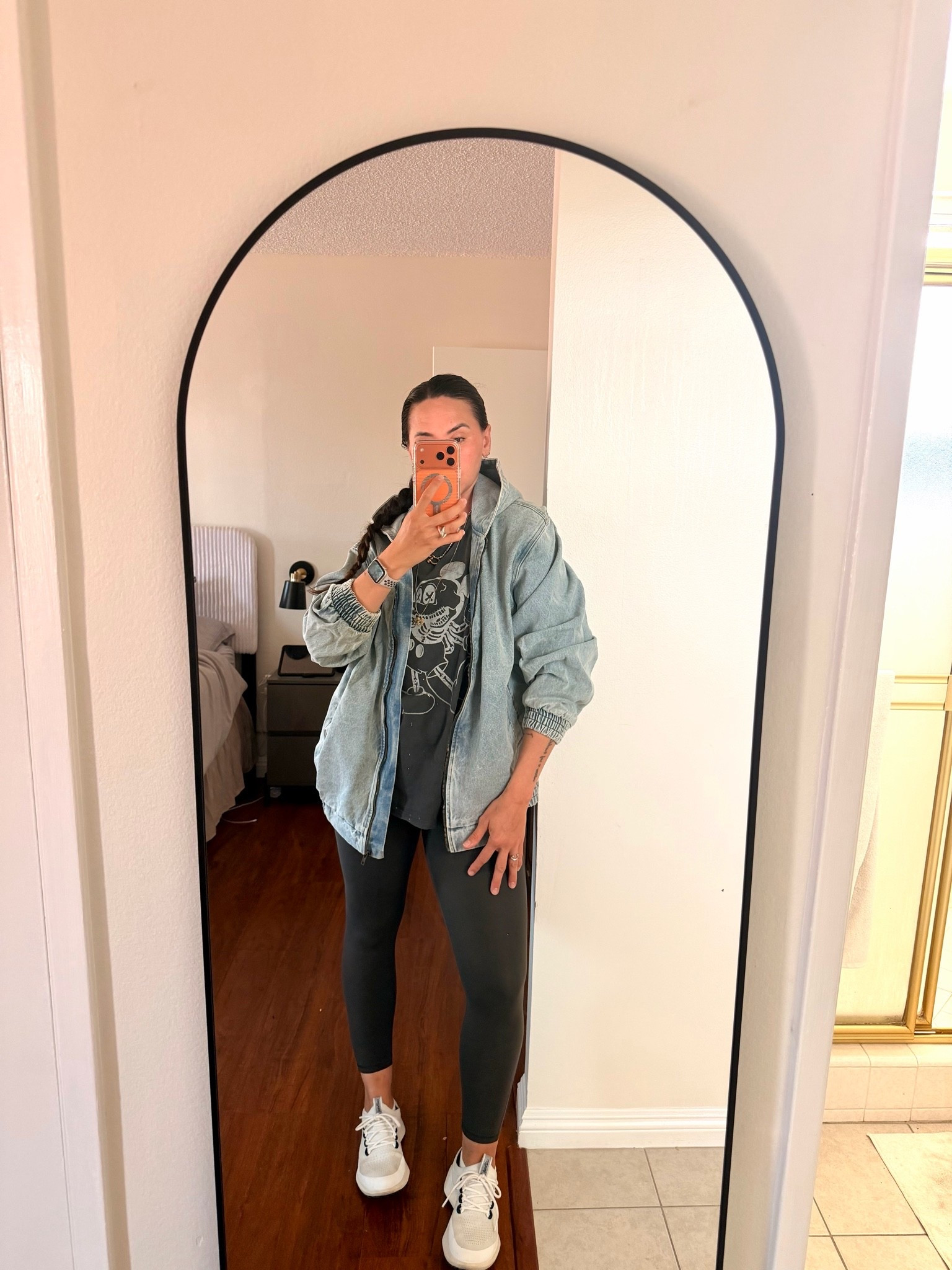 Gym clothes but better. Love the oversized denim jeans! Makes my boring workout clothes look stylish and cool 

Shop discount codes: 

🏷️ allbirds  - 15% OFF code ROANA
🏷️ LEGGINGS Iuga - 25% OFF code ROANA25

#LTKmomlife #LTKdayinmylife