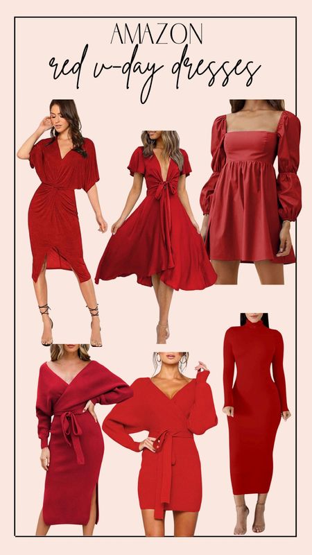 Valentines Day, red Valentine's Day dress, Amazon dresses, Amazon Valentine's Day, bump friendly dresses, red dresses

#LTKSeasonal #LTKbump #LTKunder100