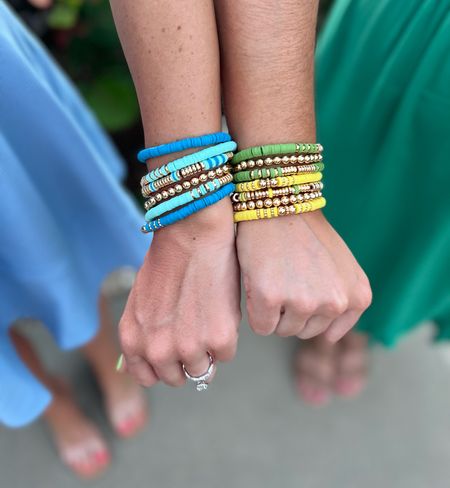 When you and your friend show up wearing matching bracelets! 🙌🏻 
Colorful bracelets vacation bracelets beaded bracelets stacking bracelets

#LTKFind #LTKstyletip #LTKbeauty