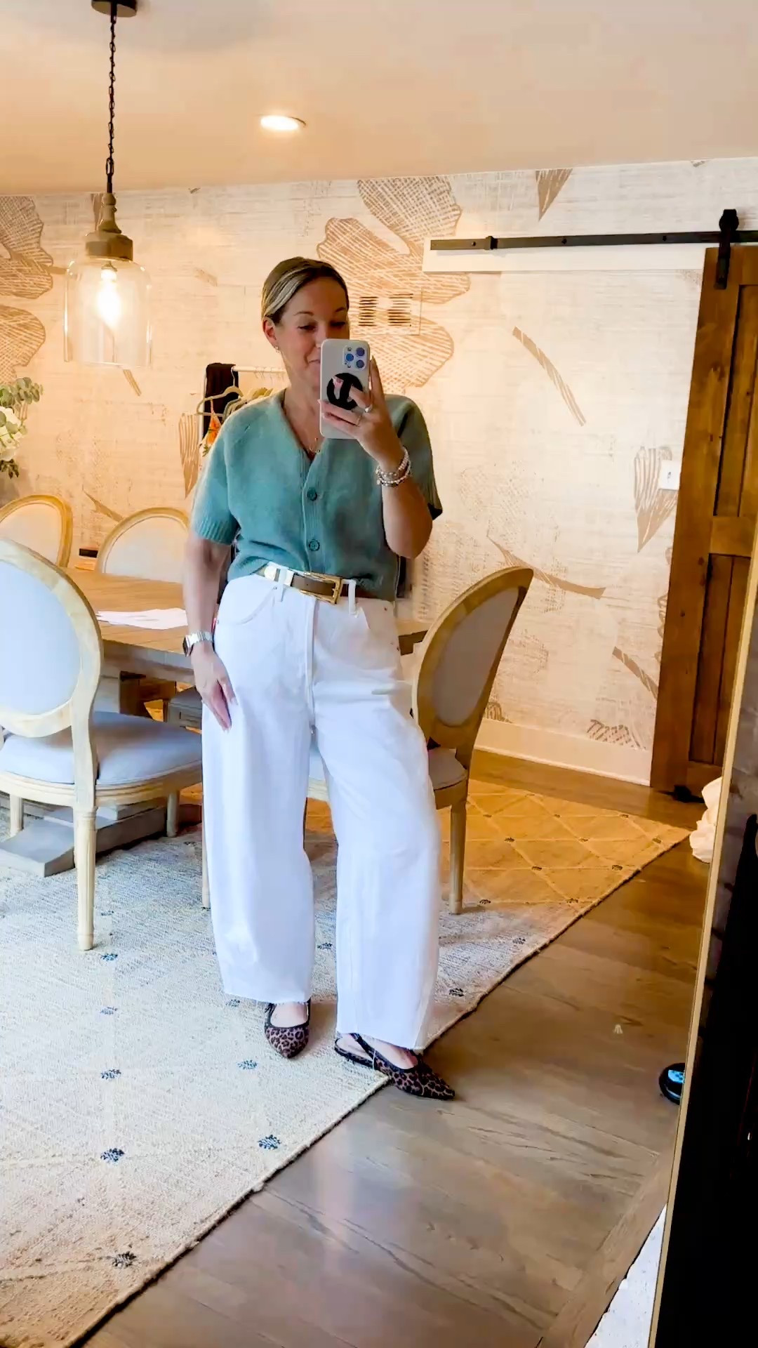 🤌🏼🤌🏼🤌🏼 Medium sweater tee Cardi and 8 barrel jeans. Both are super soft and comfy!!  
I’ve worn both with so many different pieces! 

#LTKFindsUnder50 #LTKOver40 #LTKStyleTip