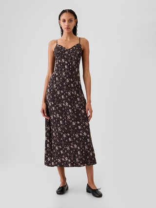 Pintuck Midi Dress | Gap (US)