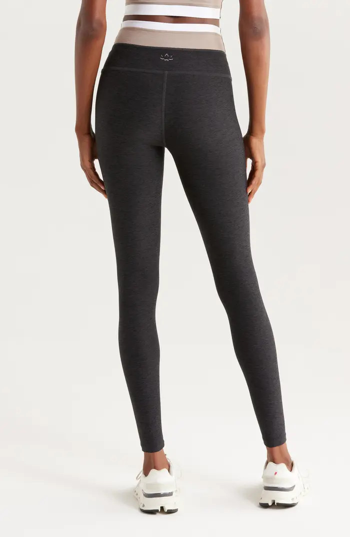 Beyond Yoga Space Dye Horizon Colorblock Ankle Leggings | Nordstrom | Nordstrom