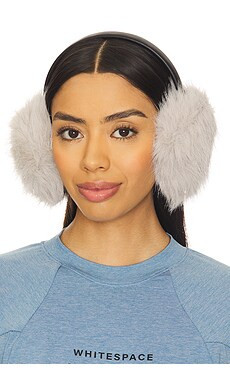 Apparis Esme Tinsel Earmuffs in Silver from Revolve.com | Revolve Clothing (Global)