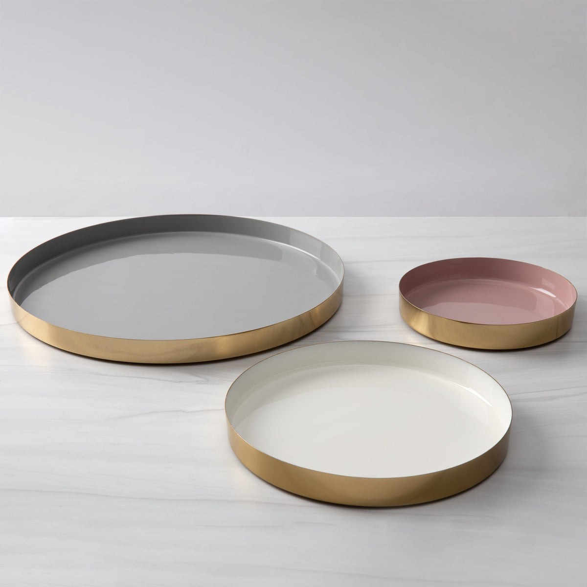 Luxe Enamel Tray Bundle | Cambridge Silversmiths
