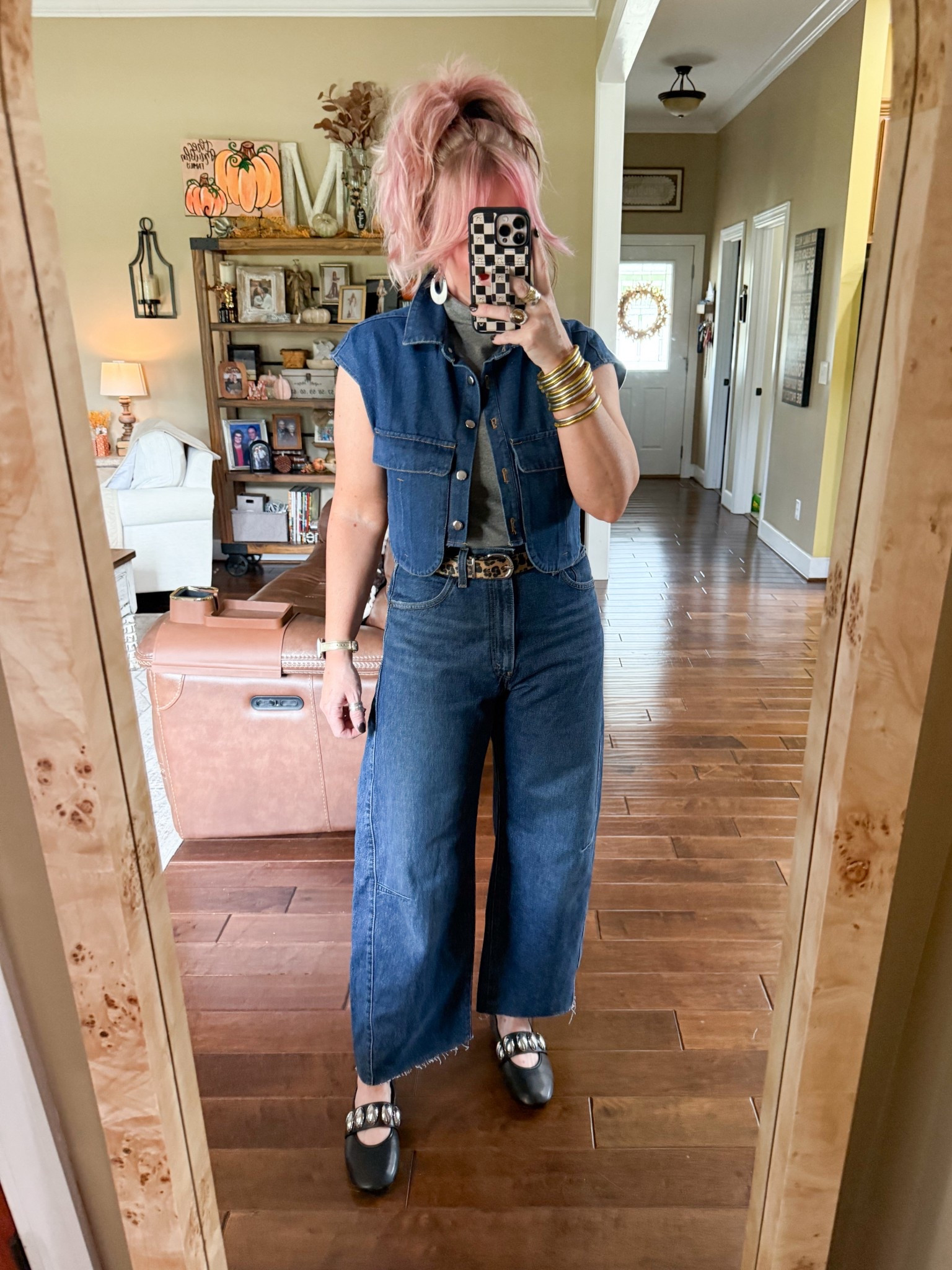 Love a mock neck top in the fall! This one is so good! It’s a size medium and so is this vest. My jeans I sized up to a 30. 

#LTKOver40 #LTKStyleTip #LTKFindsUnder50