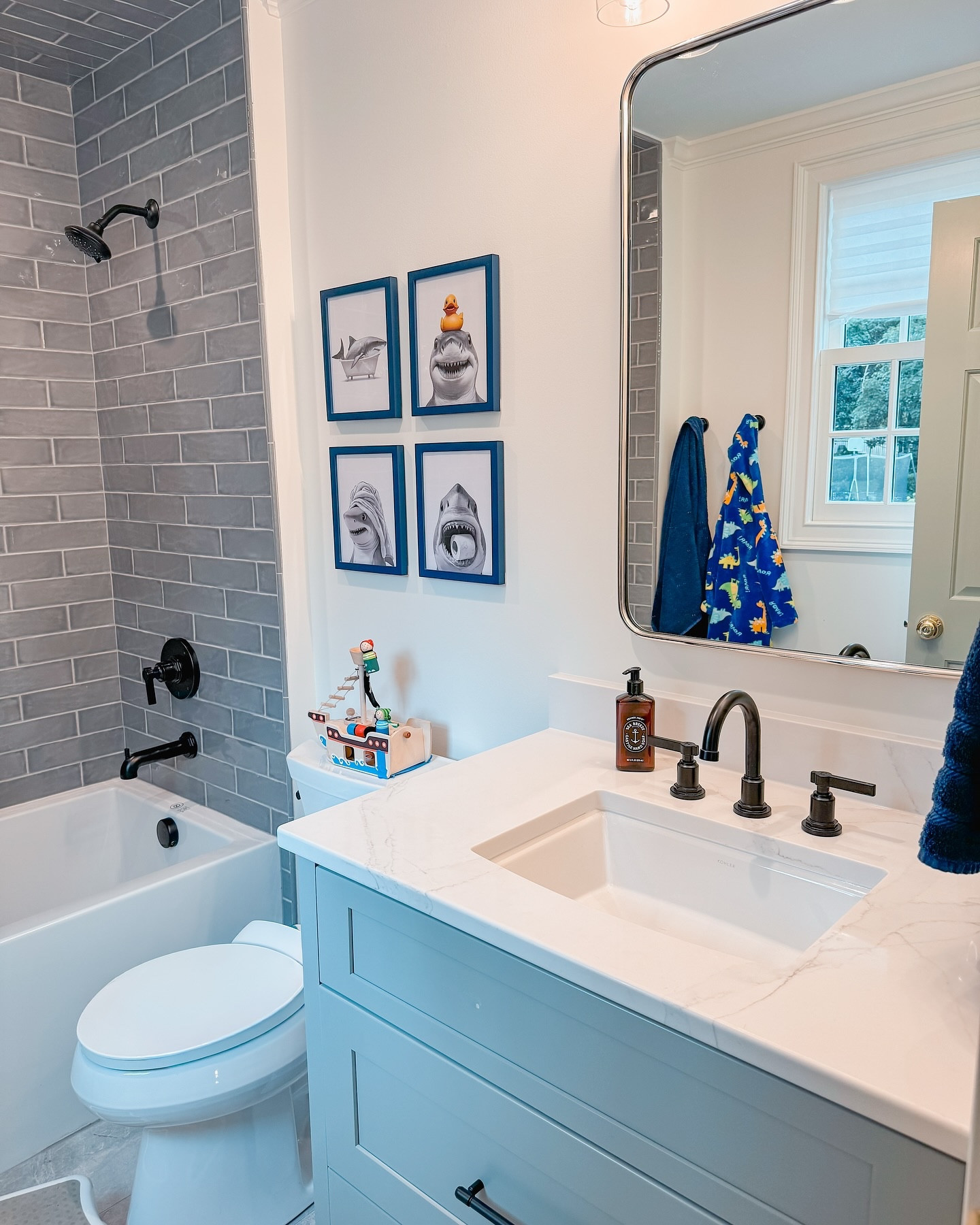 What little boy wouldn’t love a shark-themed bathroom?🦈✨

Sometimes the best organization is beautifully simple— one perfectly organized drawer was all this space needed! His daily essentials have clear homes, everything’s easy to grab, and maintaining it is effortless.

#sortandsimplifyorganizing #nashvilleorganizer #nashvillehomes #nashvillesmallbiz #organizedkidsbathroom #kidsbathroom #organizedkids
