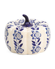 7in Ceramic Pumpkin | Marshalls