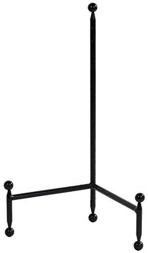 Red Co. Decorative Tripod Plate Stand and Art Holder Easel in Black Finish - 14" h | Amazon (US)