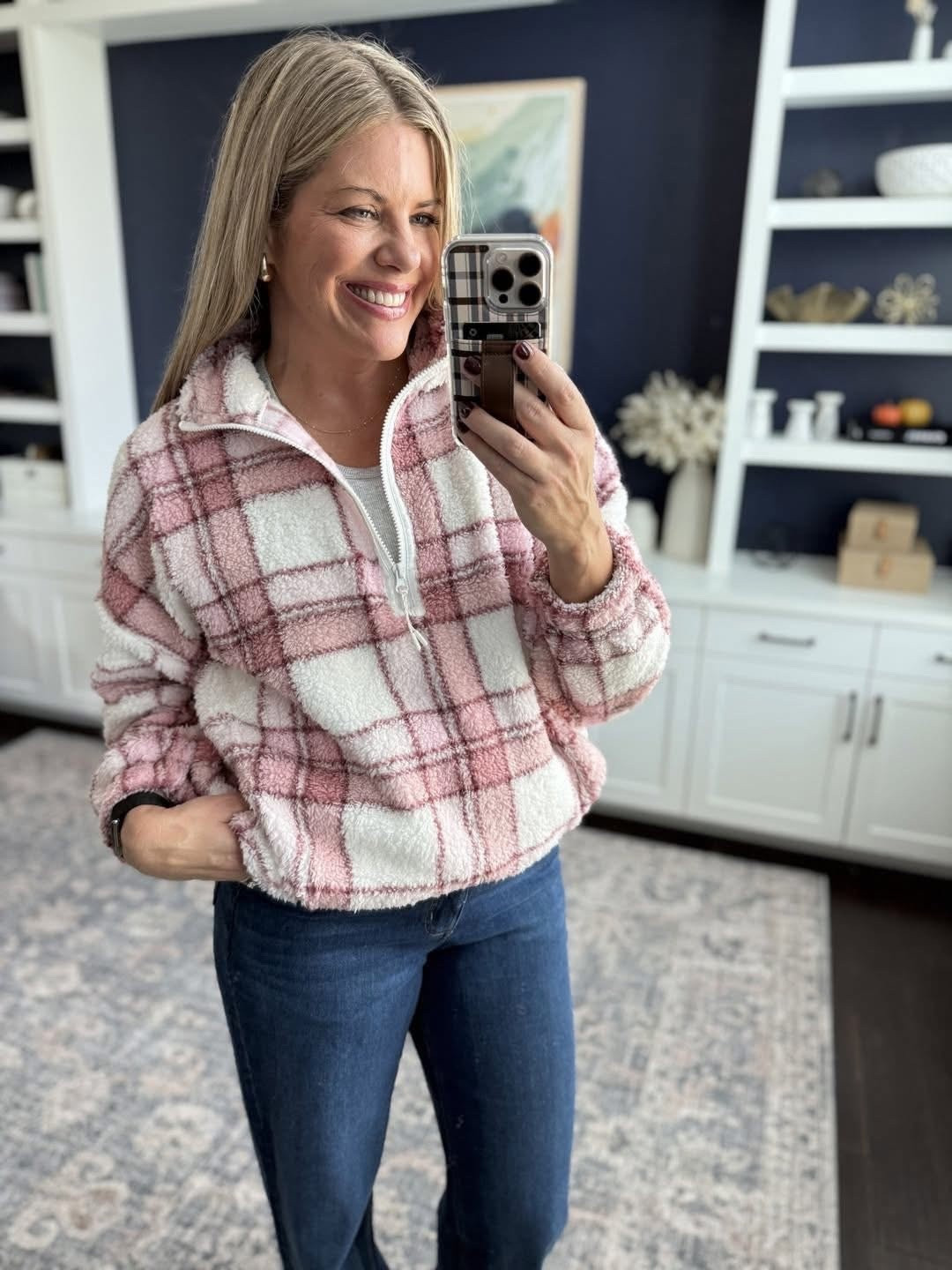 A $10 fleece pullover?! YESSS!  

 #LTKOver40 #LTKFindsUnder50 #LTKStyleTip