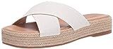 Lucky Brand Women's GAYTE Wedge Sandal, White, 8.5 | Amazon (US)