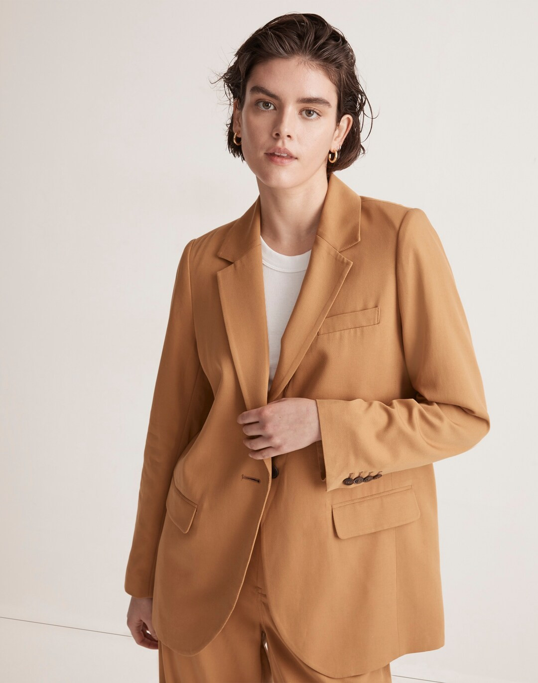 The Larsen Blazer in Drapeweave | Madewell