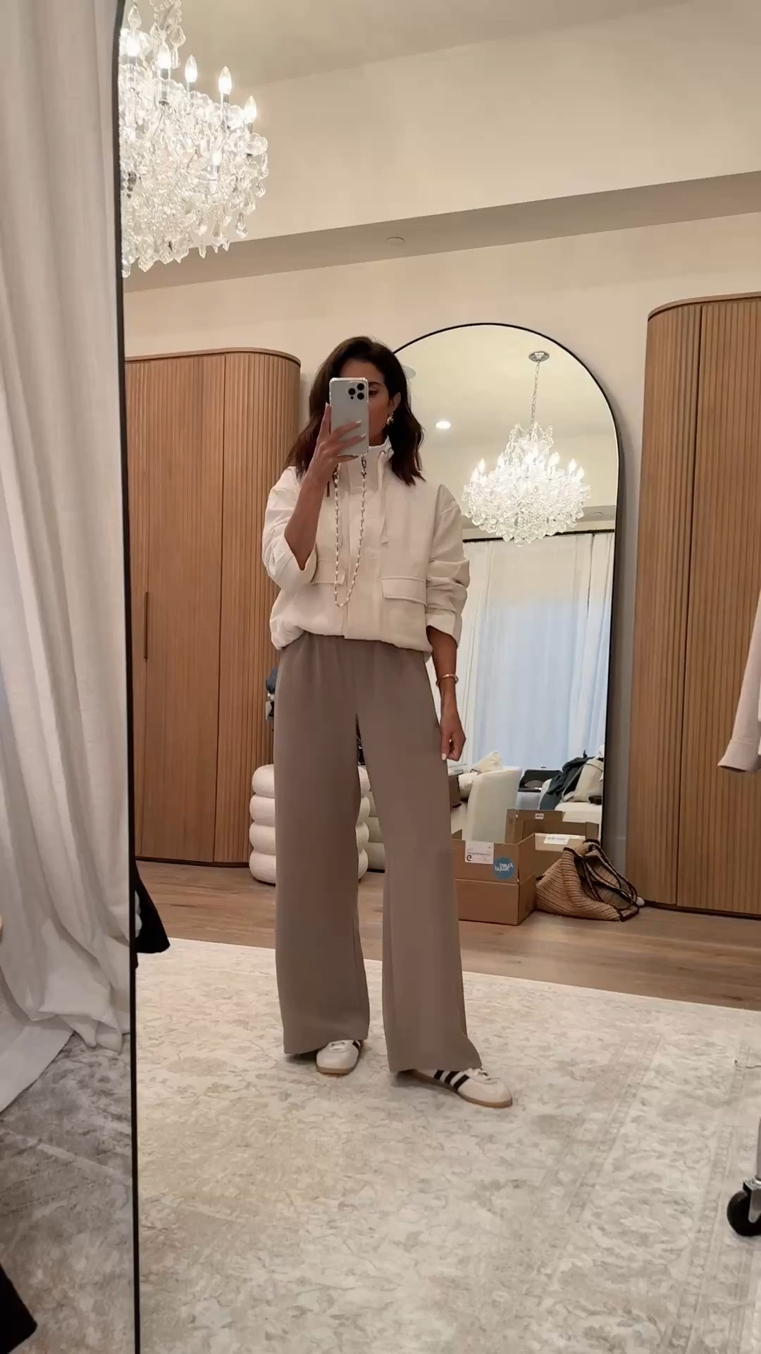  I’m so happy that this jacket is now available online. Im just shy of 5-7” wearing the size small and size small pants in the color nomad taupe #stylinbyaylin #aylin #target #springfinds @Target @Aritzia 

#LTKSeasonal #LTKootd #LTKOver40