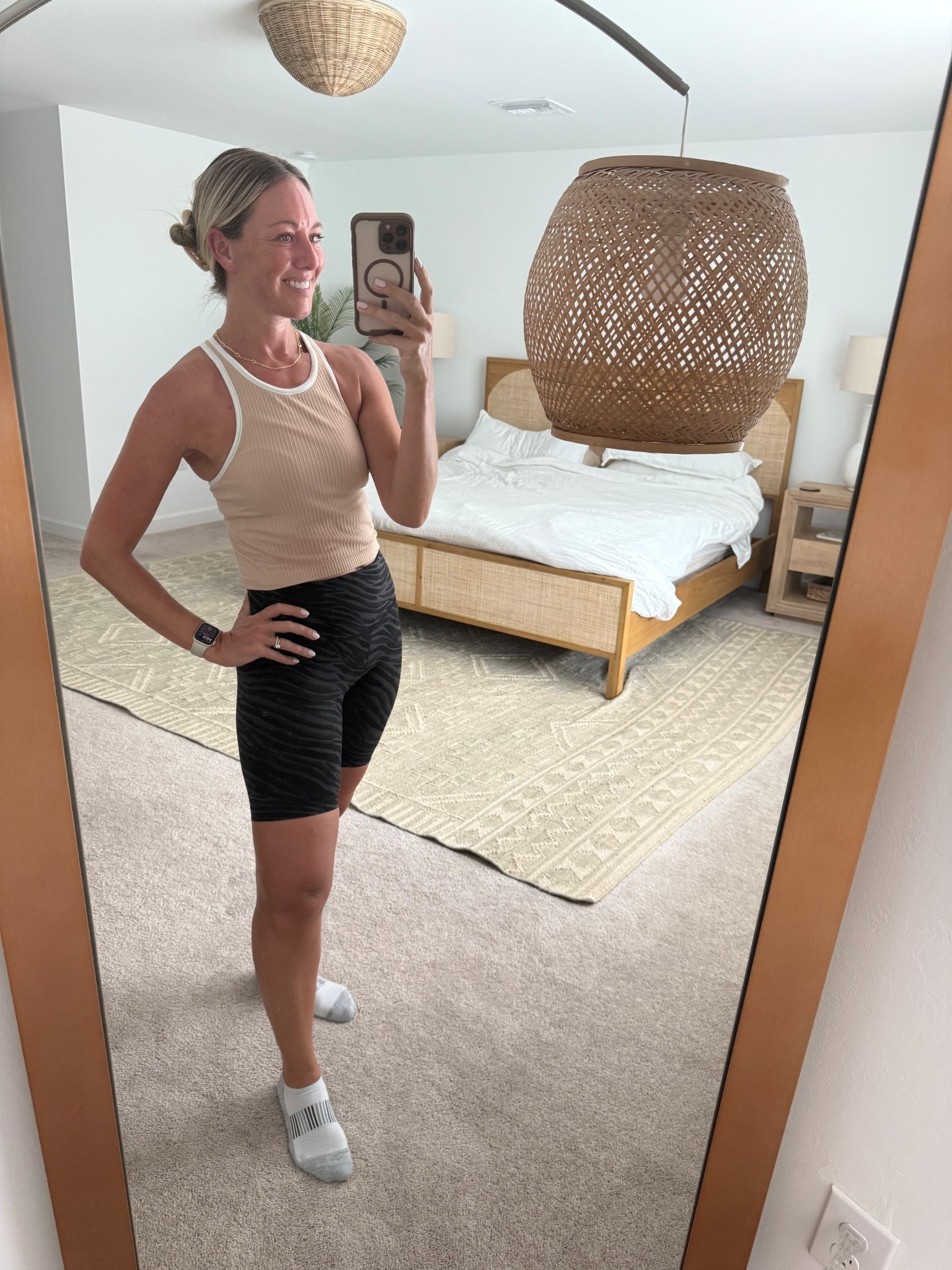 First 5k since January. That was tough! Guess training to start training for my next half marathon has started 😂 these Lululemon shorts don’t budge a inch and I like that the top has pads that are removable but don’t move -ya know what I mean? They stay put even in the wash.



#LTKOver40 #LTKActive #LTKMidsize