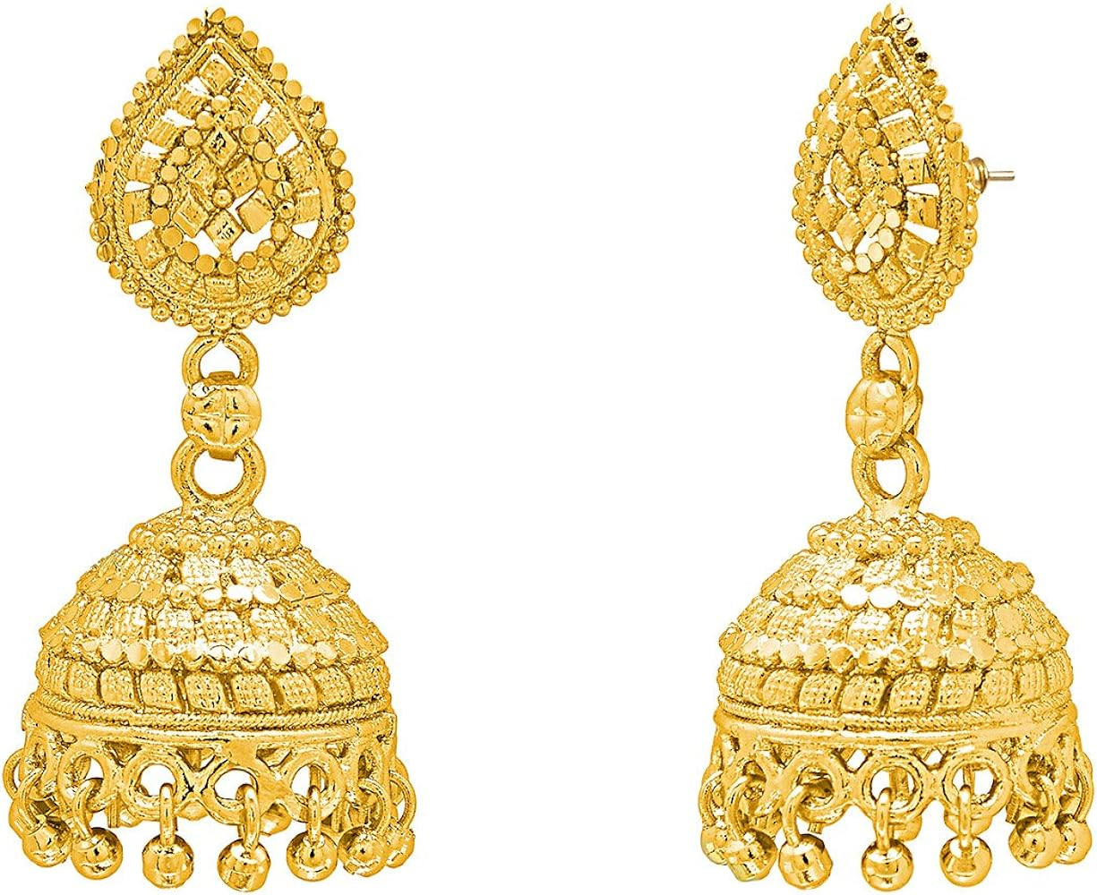 Gold jhumke | Amazon (US)