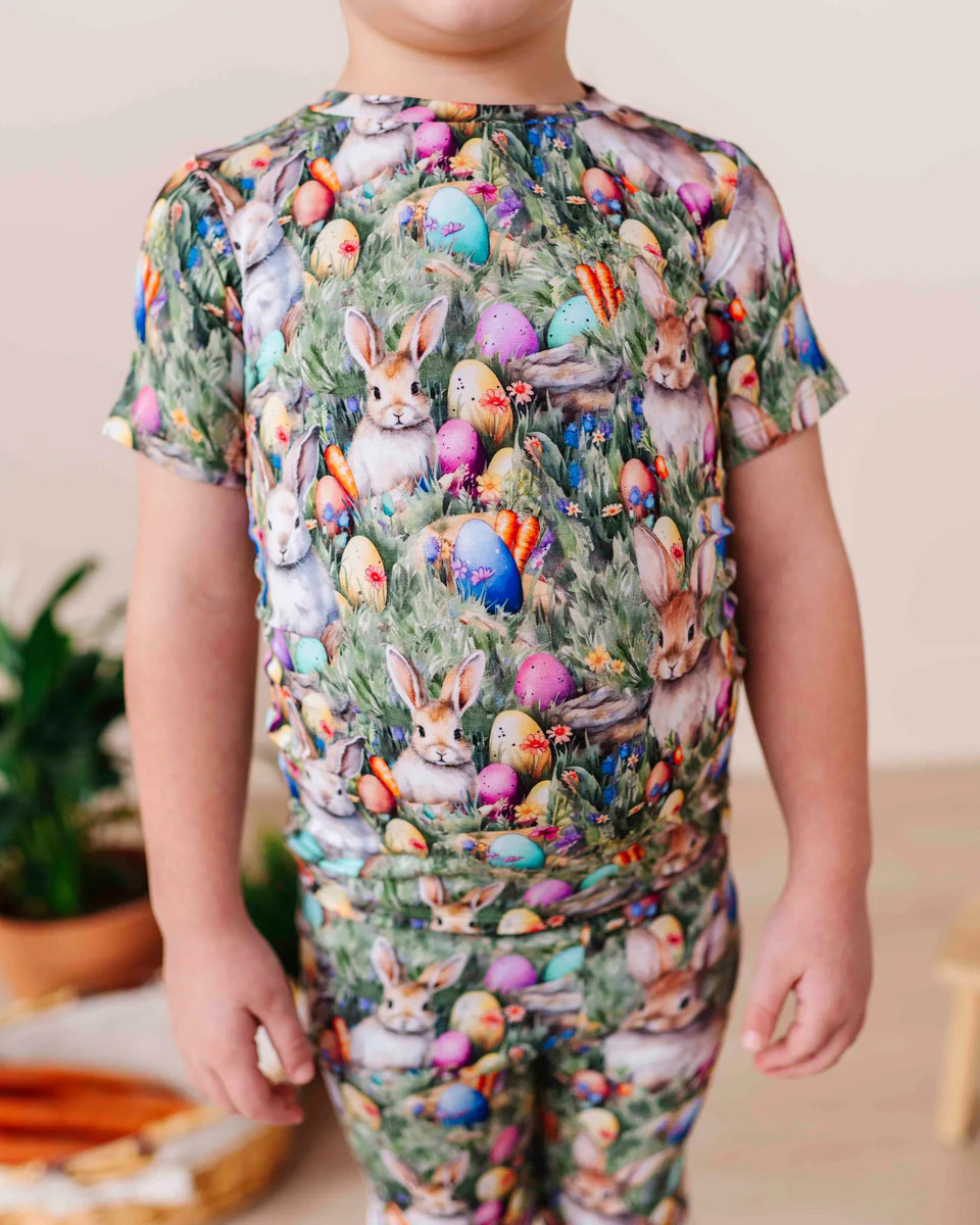 Gang's All Hare Two-Piece Pajama Set | Bums & Roses