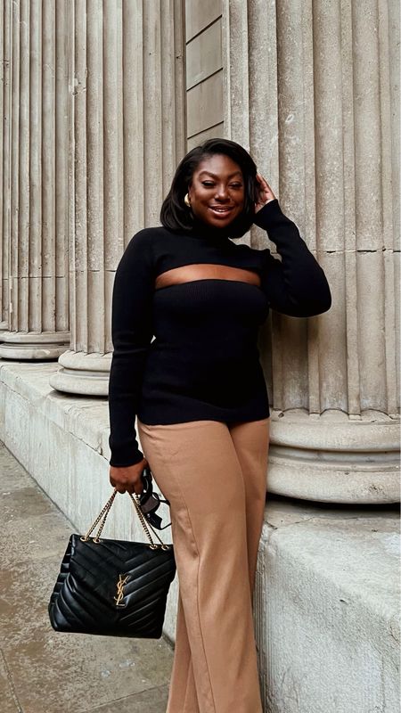 ‘Luxury On Curves’ For A Change ✨[Save For Inspo]

Black wool blend cut out turtle neck jumper
Wide leg long tan beige trousers
Quilted Lou Lou medium black bag
Gold bottega dupe earrings
If you love this look & want to do a lil sale splurge on some timeless luxe & high street pieces (that won’t fall apart after a few years), head to my LTK 🔗 to get the look ‘Ericafmstyle’ or my ‘Curvy  Fashion’ IG highlight! 💕

#size16 #size16style #size14style #size14 #autumnootd #fallootd #winterootd #luxuryoncurves #timelessfashion #matches #guccieyewear #tomford #curvyfashion #lifestyleblogger 

#LTKeurope #LTKmidsize #LTKstyletip