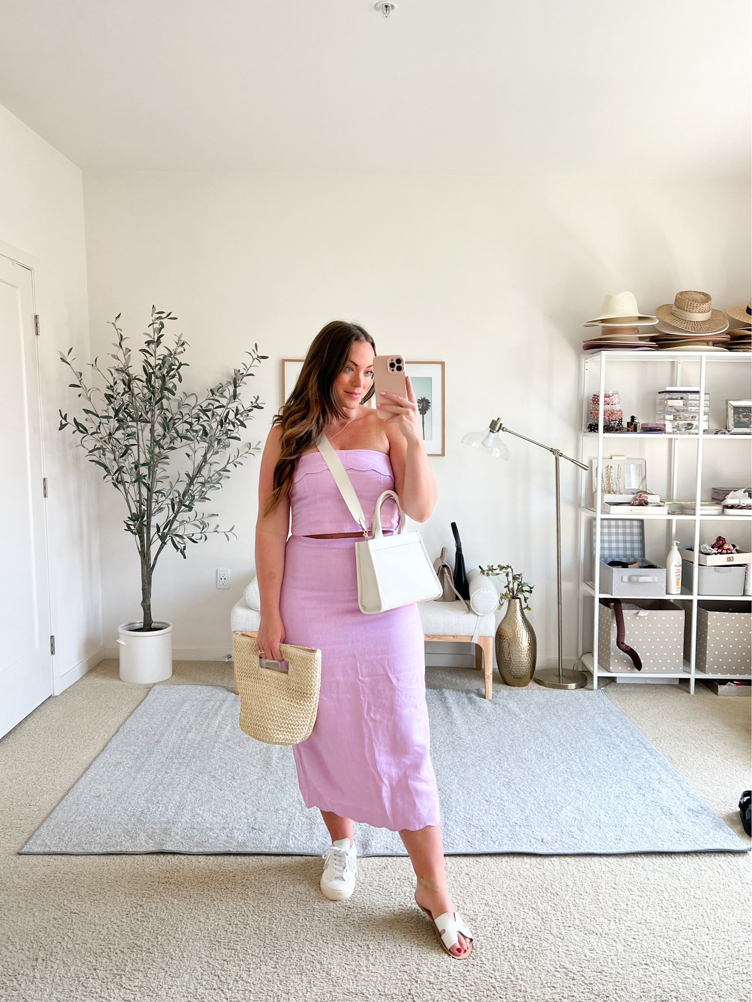 Purple linen skirt and crop top set! Pretty Italy outfit inspo 💗

Wearing a medium in skirt, small in top, size down in top!

Linen is moisture absorbent and cools the body, natural fiber so super comfortable to wear all day especially in the heat!

#LTKMidsize #LTKFindsUnder100