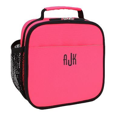 Gear-Up Neon Pink Solid Recycled Lunch Box | Pottery Barn Teen