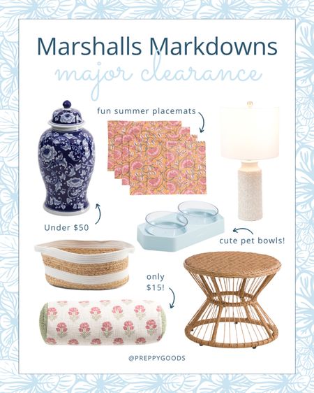 Major Marshalls markdowns! These are such fun home finds at unbelievable prices.

Marshalls Home | Coastal Home | Grandmillennial Home

#LTKFindsUnder100 #LTKHome #LTKFindsUnder50