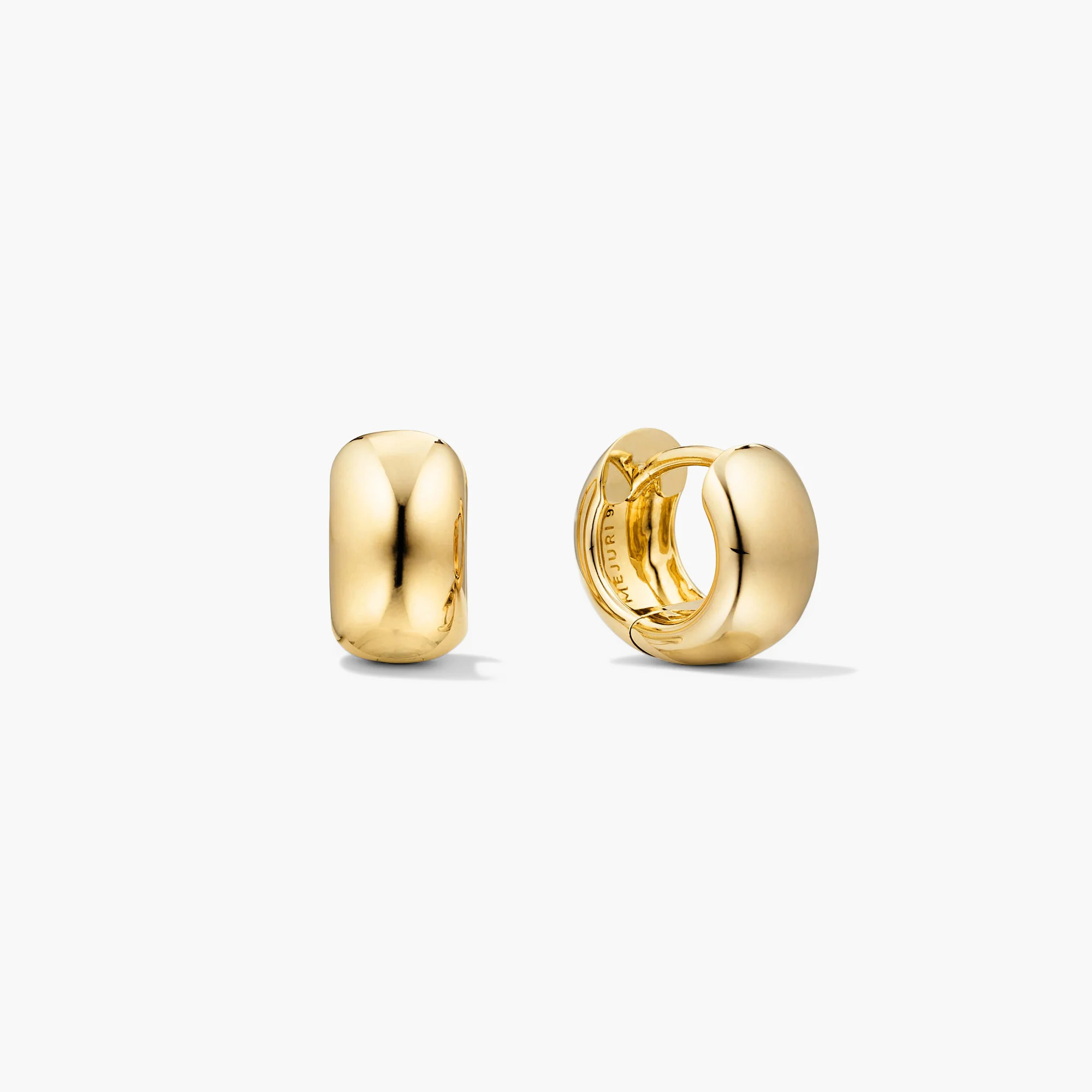 Chunky Huggie Hoops | Mejuri Fine Crew
