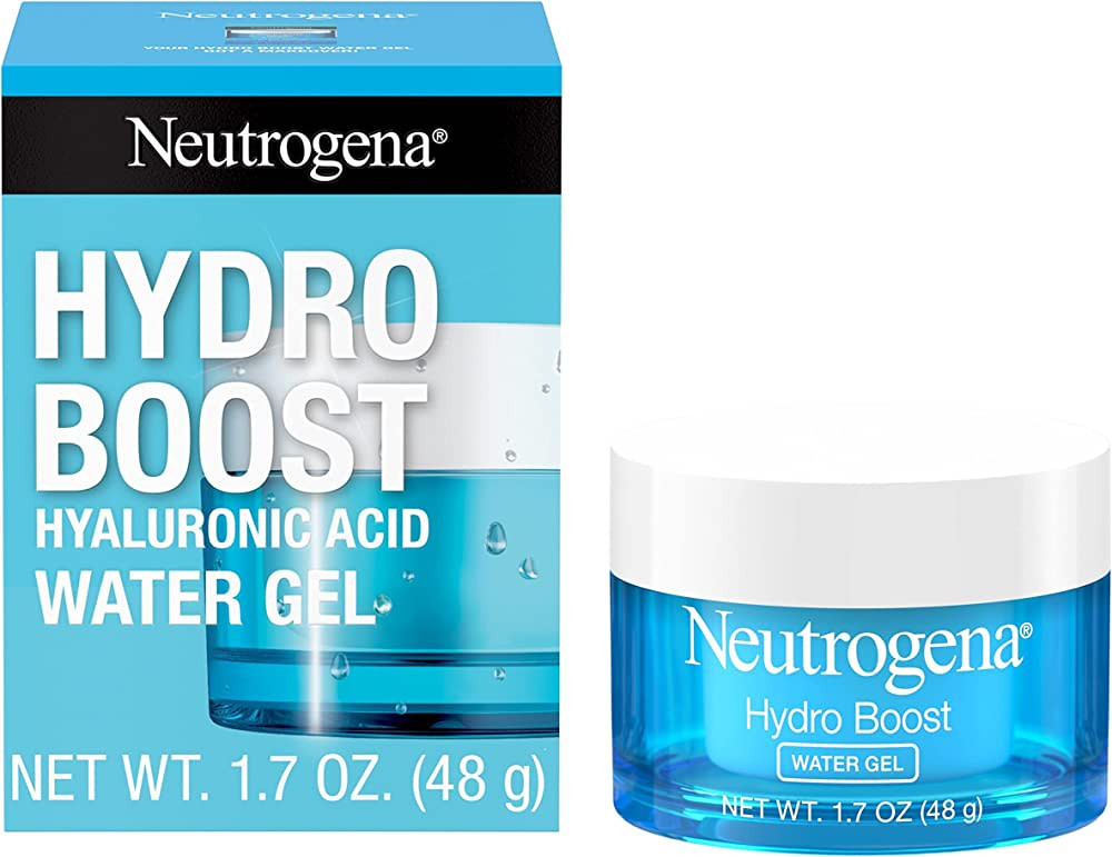 Neutrogena Hydro Boost Hyaluronic Acid Hydrating Water Gel Daily Face Moisturizer for Dry Skin, O... | Amazon (US)