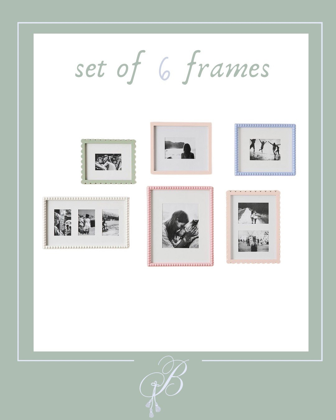The prettiest frame set 🩷🩵

#LTKFamily #LTKKids #LTKHome