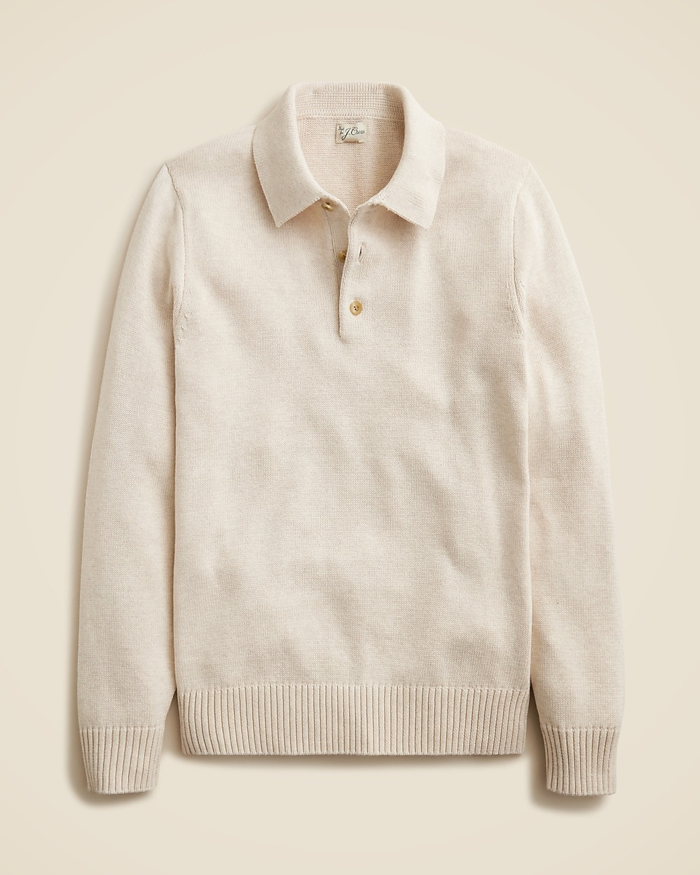 Heritage cotton sweater-polo | J. Crew US