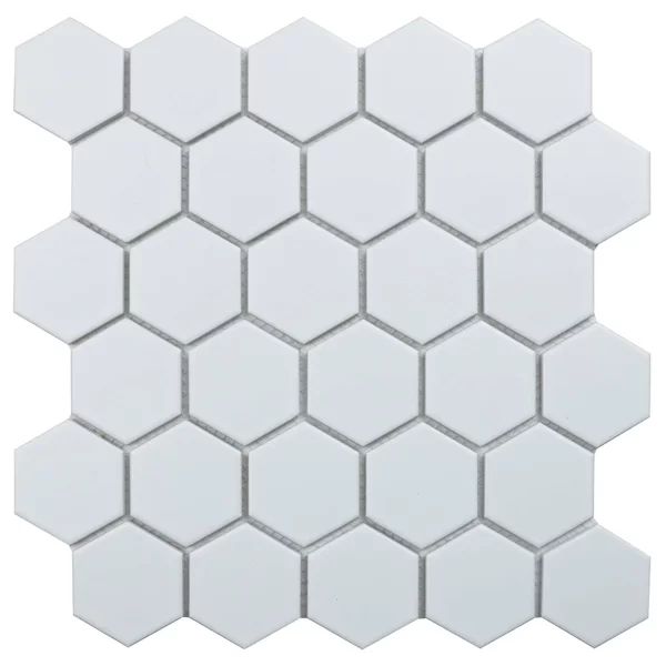 Value Series 2" x 2" Straight Edge Porcelain Mosaic Sheet Floor Use Tile | Wayfair North America
