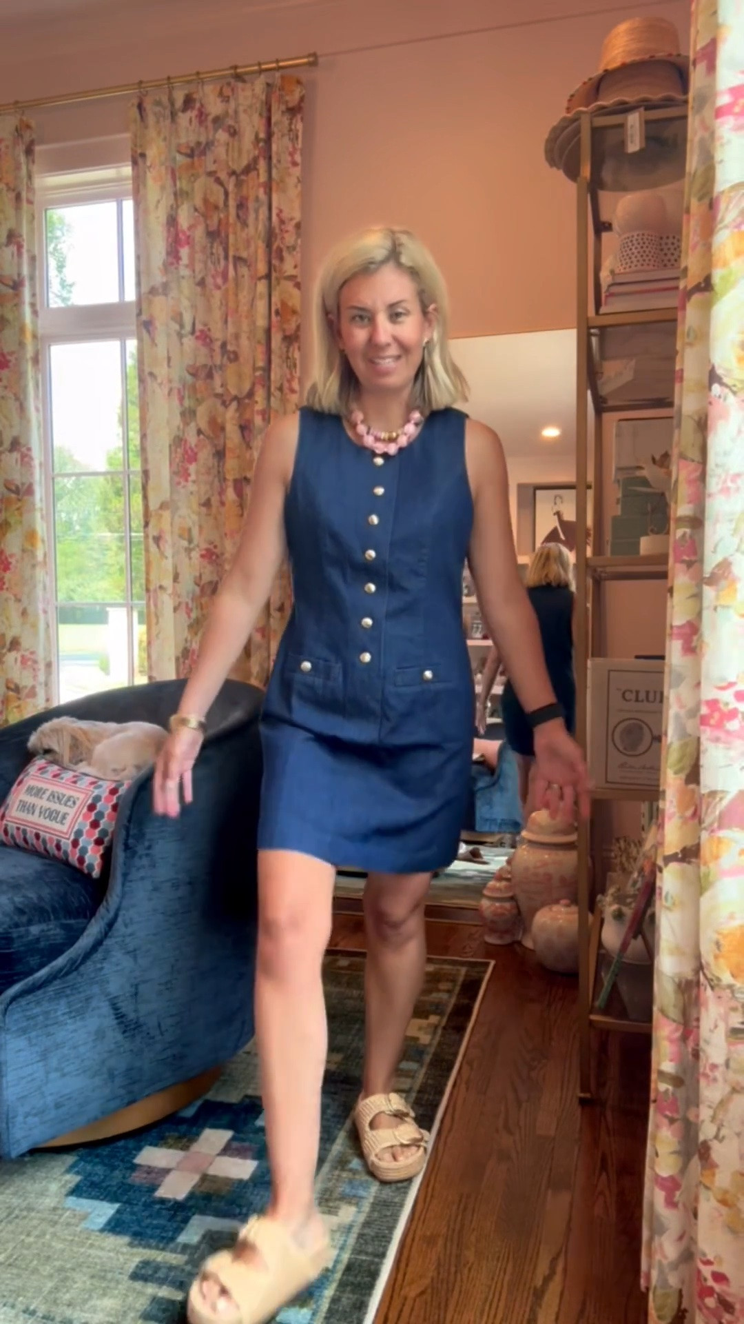 Super cute dress from J.Crew Factory that we can dress up & down. I’m in size 2 dress and 8 shoes in all except sandals are 38.5 (size up 1/2 size). 

*Code Catherine20 for 20% off my necklace and bracelets