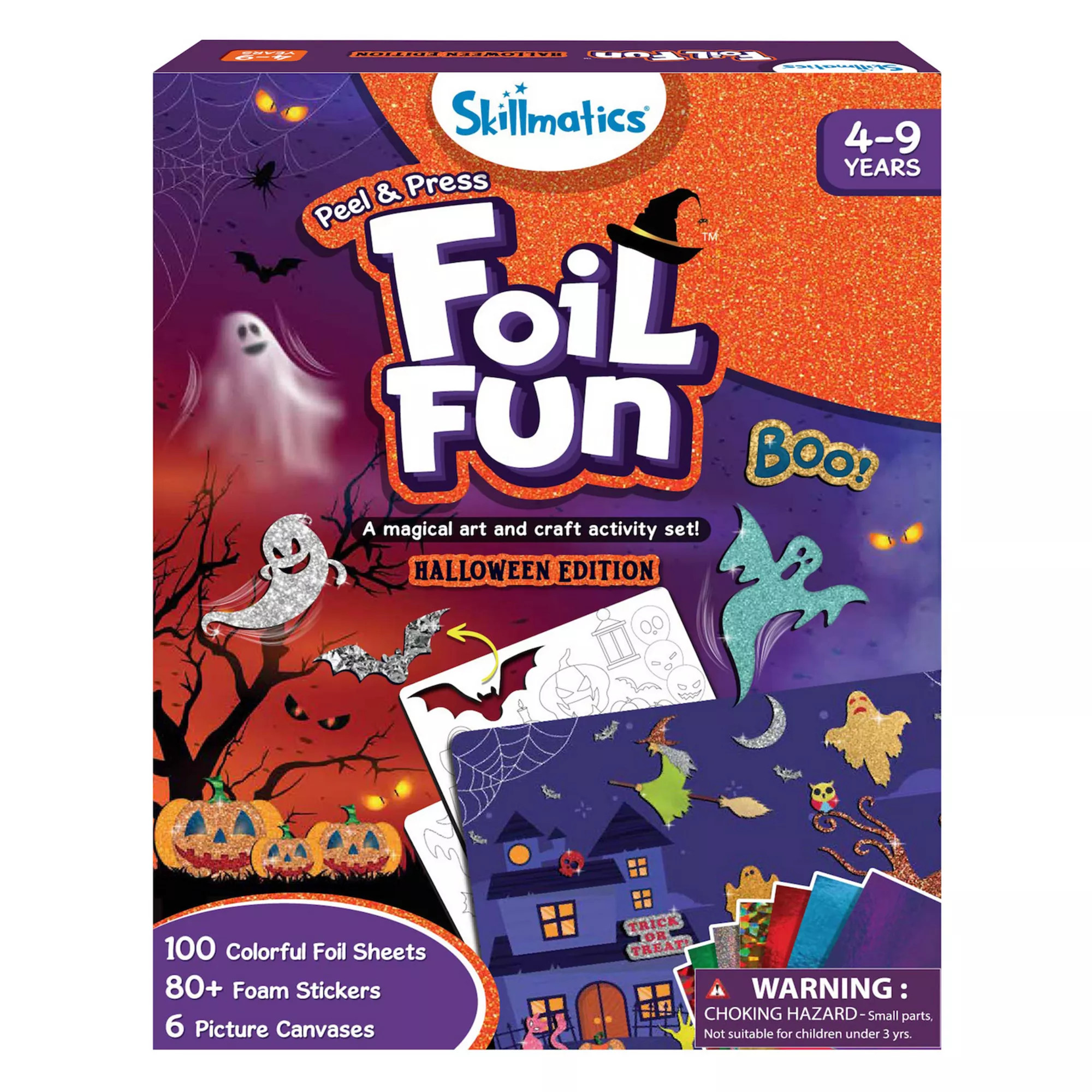 Skillmatics Foil Fun Halloween Edition Art & Craft Activity Set | Kohl's