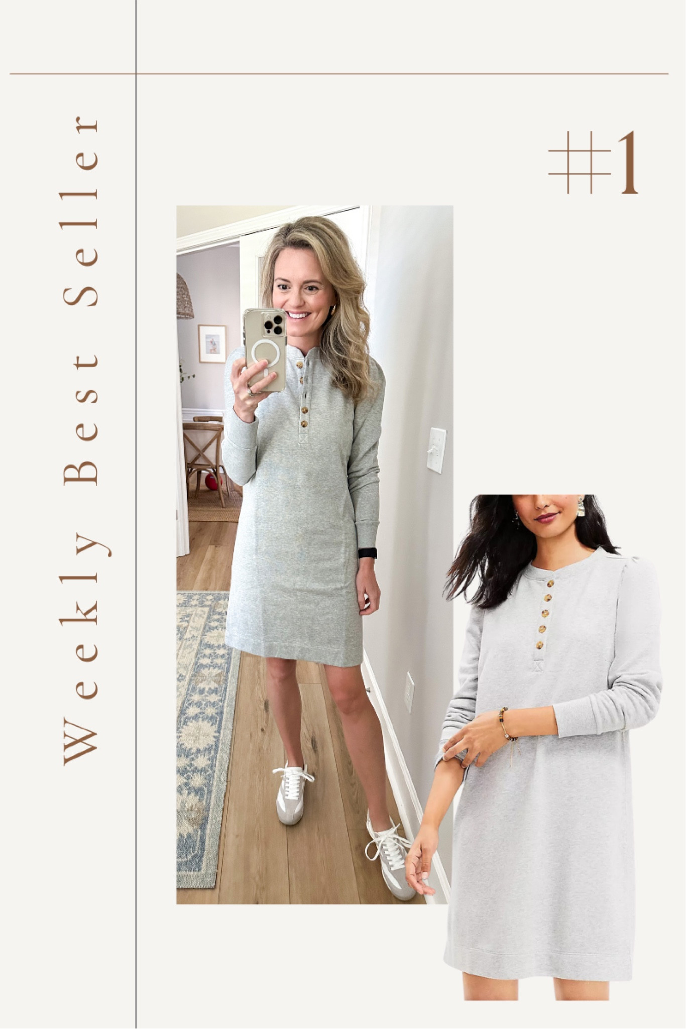 This dress! It has been loved by so many and is a perfect dress for fall

#LTKfindsunder100 #LTKworkwear #LTKSeasonal