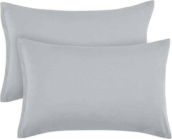 PiccoCasa Zippered Pillowcases, 100% Brushed Microfiber Polyester Pillow Case Cover, Pillow Cases... | Amazon (US)