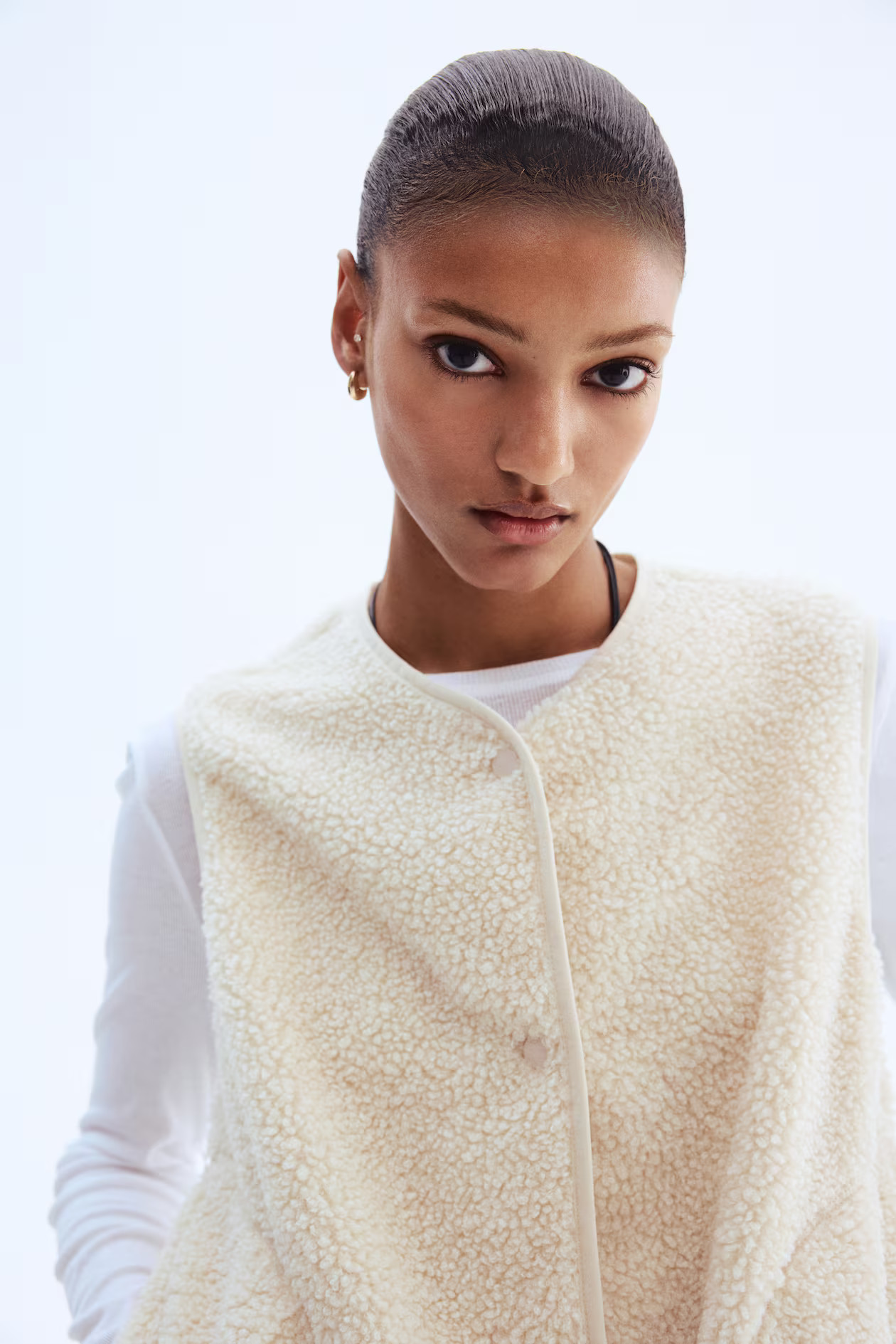 Teddy Fleece Vest | H&M (US + CA)