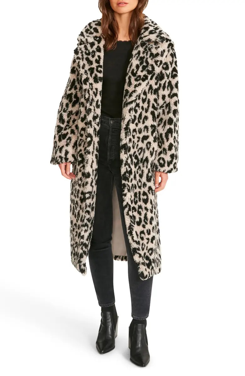 BB Dakota by Steve Madden Purr Patrol Faux Fur Coat | Nordstrom | Nordstrom