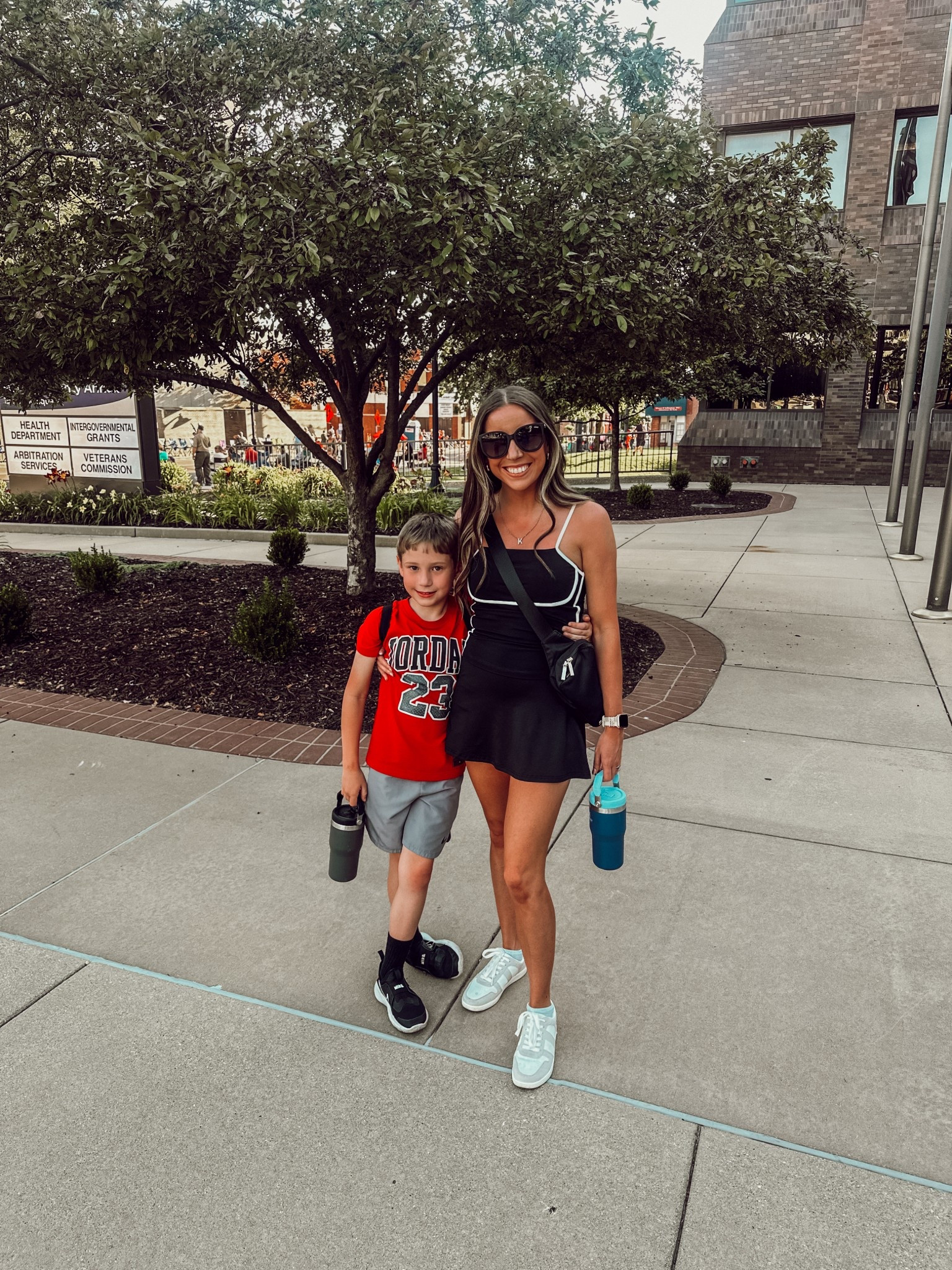 Alo yoga. Amazon finds  Spring and summer active. Travel outfit. Wearing a small in both top and skirt! 

#LTKActive #LTKGiftGuide #LTKSeasonal