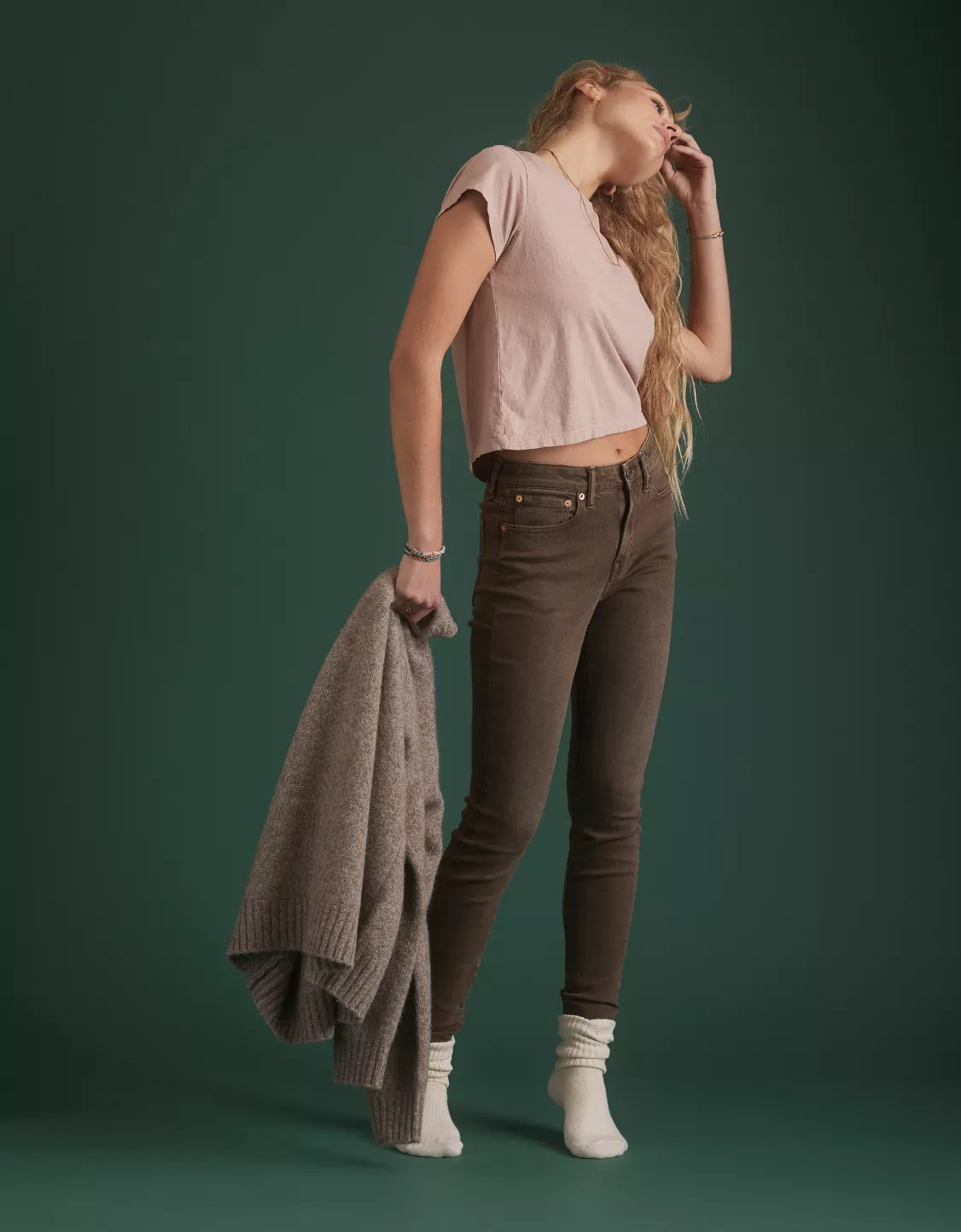 AE77 Premium High-Waisted Jegging | American Eagle Outfitters (US & CA)